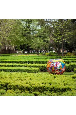 Apple Ceramic Sculpture | Andrew Martin Graffiti | OROA