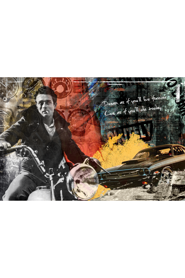 American Actor Photographic Artwork | Andrew Martin James Dean | OROA