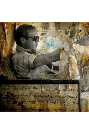 60s Actor Photographic Artwork | Andrew Martin Steve McQueen | OROA