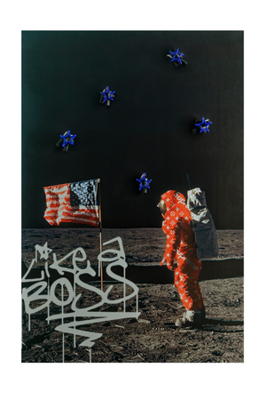 Louis Vuitton Spacesuit Neon Artwork | Andrew Martin Like a Boss