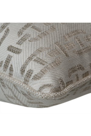 Chain Link Pattern Square Cushion | Andrew Martin Burlington | OROA