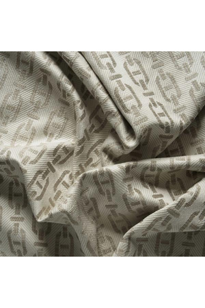 Chain Link Pattern Square Cushion | Andrew Martin Burlington | OROA