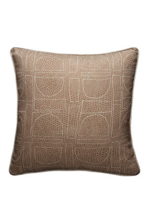 Snakeskin Print Square Cushion | Andrew Martin Curzon | OROA