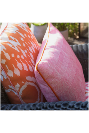 Herringbone Outdoor Cushion | Andrew Martin Delta | OROA