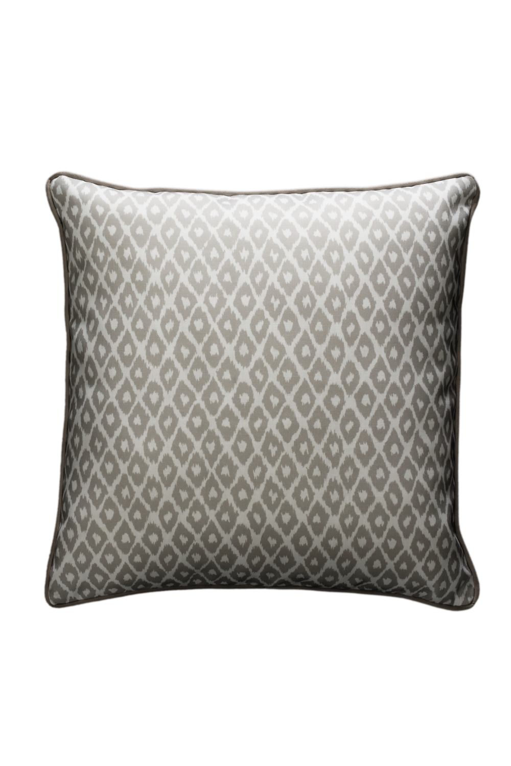 Diamond Print Outdoor Throw Pillow | Andrew Martin Gypsum | Oroa.com