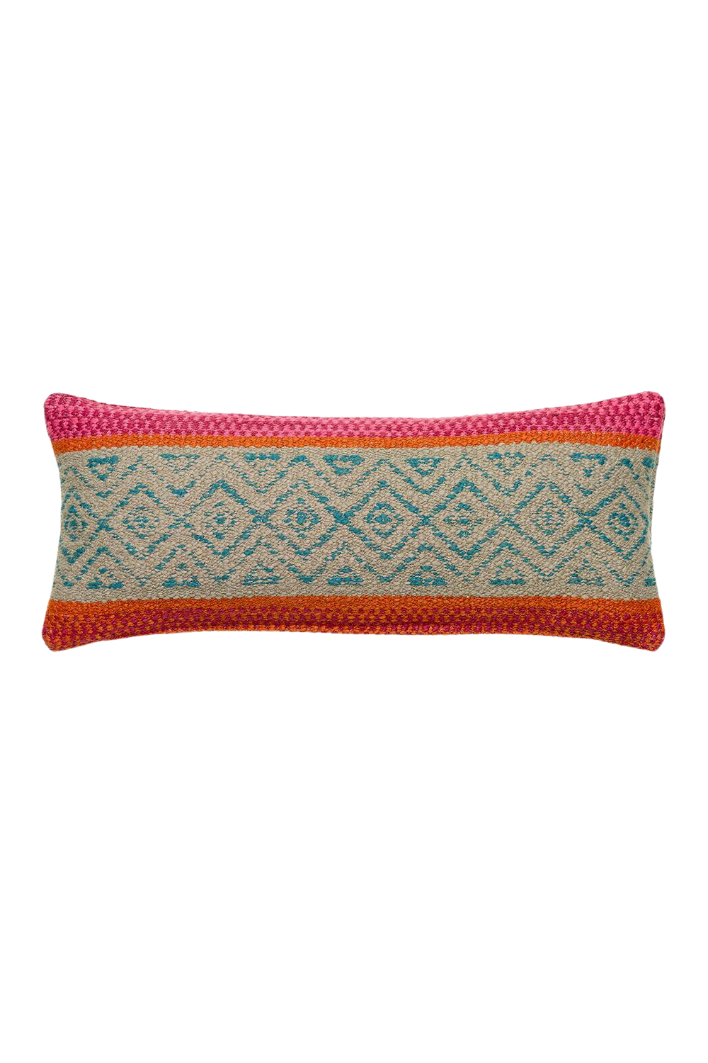 Rectangular Geometric Pattern Cushion | Andrew Martin Pampas | Oroa.com