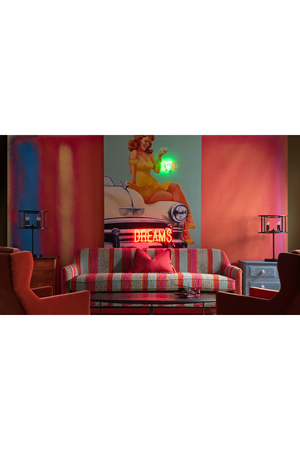 Rectangular Geometric Pattern Cushion | Andrew Martin Pampas | Oroa.com