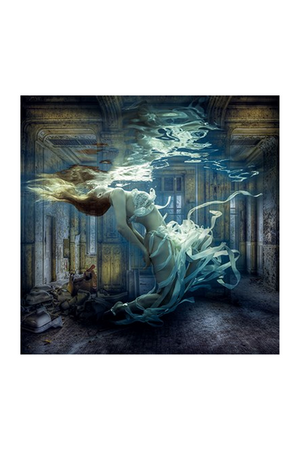 Feminine Figure Plexiglass Artwork | Andrew Martin Just In Time