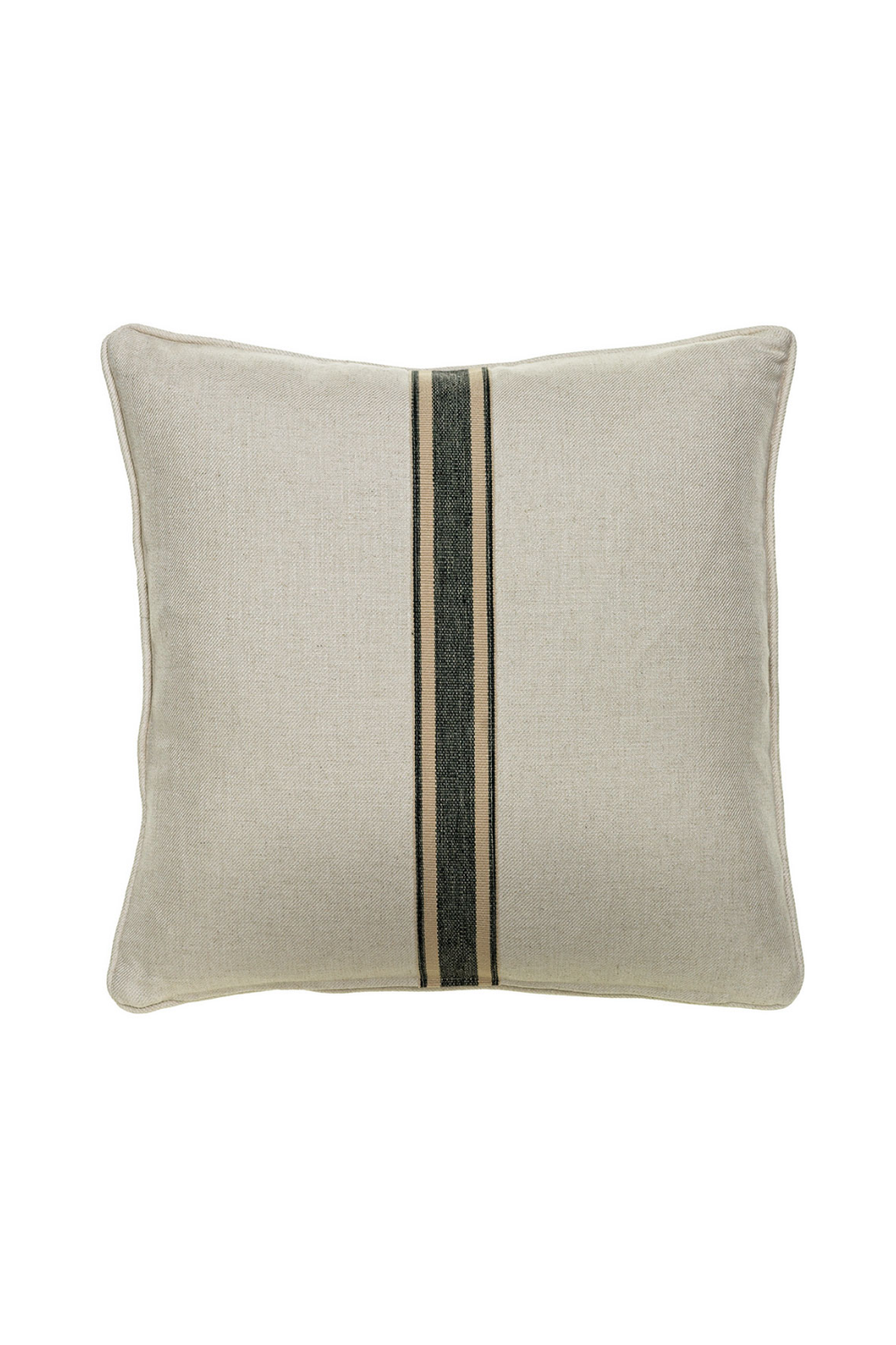 Woven Medal Striped Linen Cushion | Andrew Martin Hedgerow | OROA