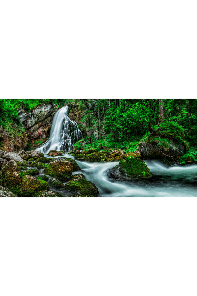 Nature Photographic Artwork | Andrew Martin Austrian Waterfall | Oroa.com