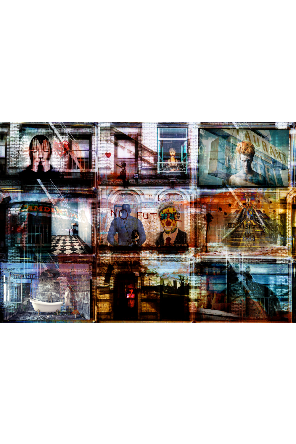 Graffiti Style Photographic Art | Andrew Martin Nine Realities | Oroa.com