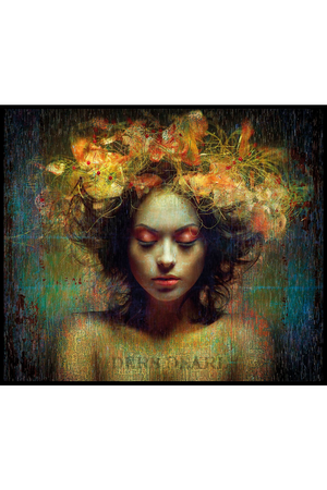 Woman With Floral Wreath Portrait | Andrew Martin Fuego | Oroa.com