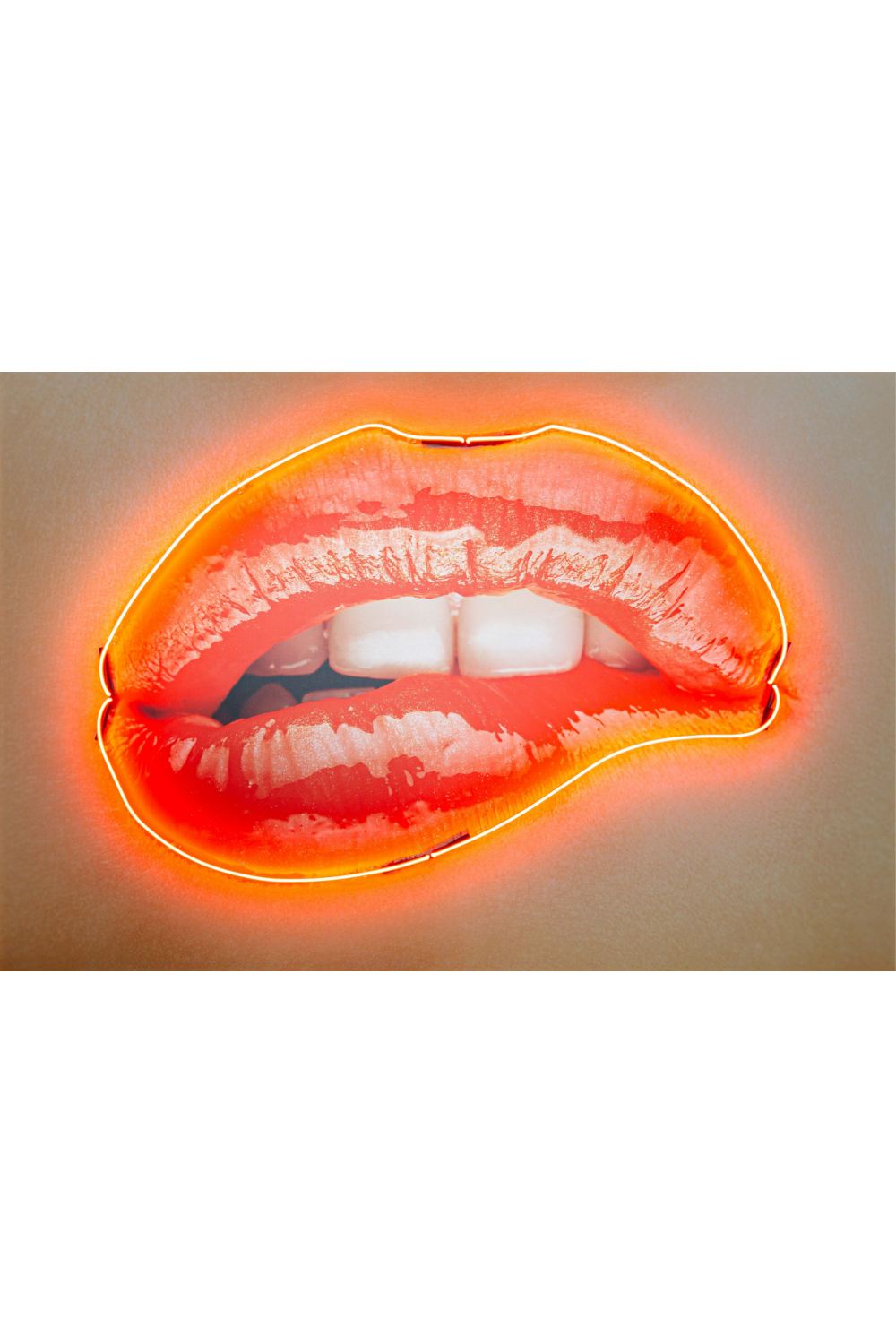 Mouth Urban Neon Artwork | Andrew Martin Lips Seduction | Oroa.com
