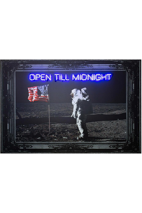 Urban Neon Artwork | Andrew Martin Open Till Midnight | Oroa.com