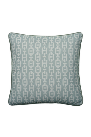 Chain Link Outdoor Throw Pillow | Andrew Martin Burlington | OROA