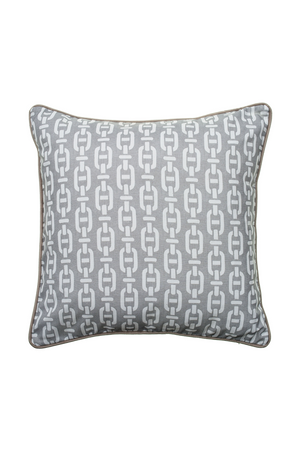 Chain Link Outdoor Throw Pillow | Andrew Martin Burlington | OROA