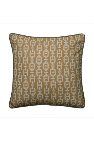 Chain Link Outdoor Throw Pillow | Andrew Martin Burlington | OROA