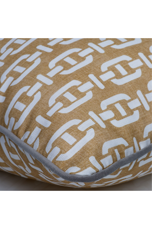 Chain Link Outdoor Throw Pillow | Andrew Martin Burlington | OROA