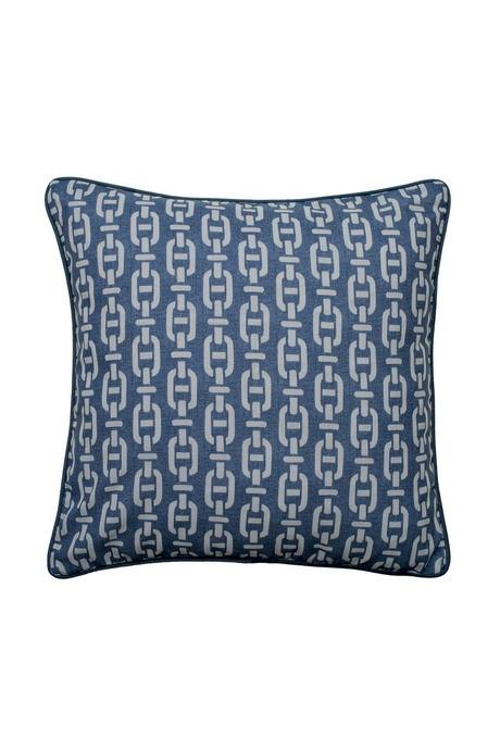 Chain Link Outdoor Throw Pillow | Andrew Martin Burlington | OROA
