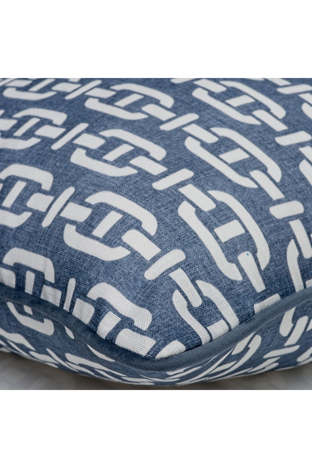 Chain Link Outdoor Throw Pillow | Andrew Martin Burlington | OROA