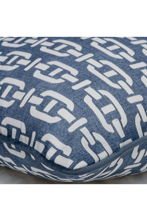 Chain Link Outdoor Throw Pillow | Andrew Martin Burlington | OROA