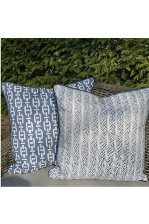 Batik Print Outdoor Throw Pillow | Andrew Martin Ostuni | OROA