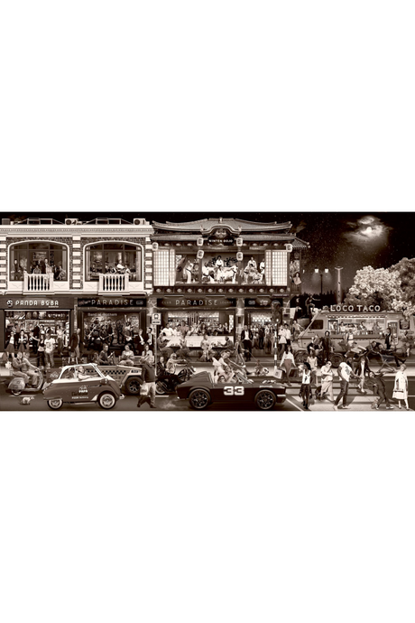 Iconic Figures Photographic Art | Andrew Martin Another Day In Paradise | Oroa.com