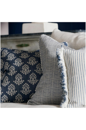 Herringbone Pattern Throw Pillow | Andrew Martin Furrow | Oroa.com