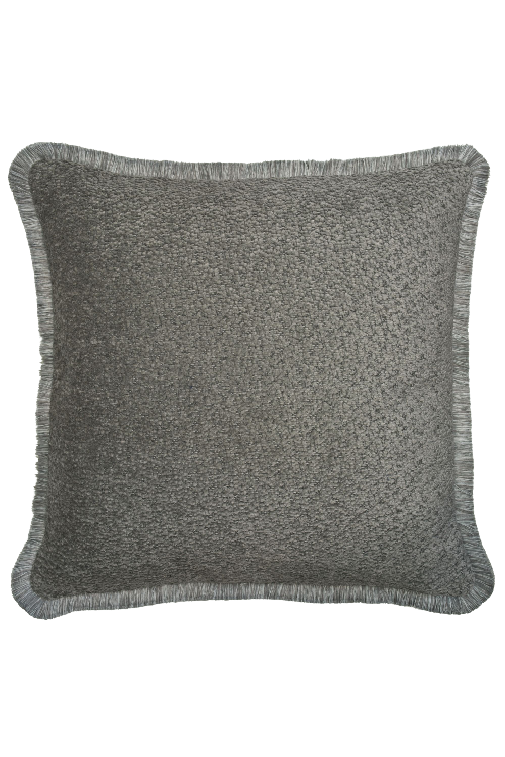 Chenille Fringed Outdoor Cushion | Andrew Martin Olmo | Oroa.com