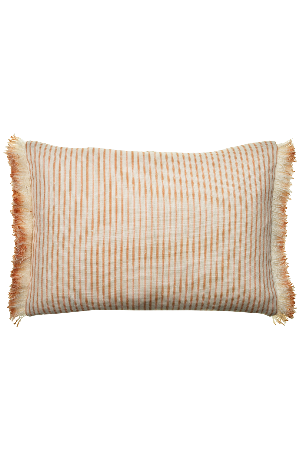 Stripe Cushion With Fringes | Andrew Martin Picket Leaf | Oroa.com