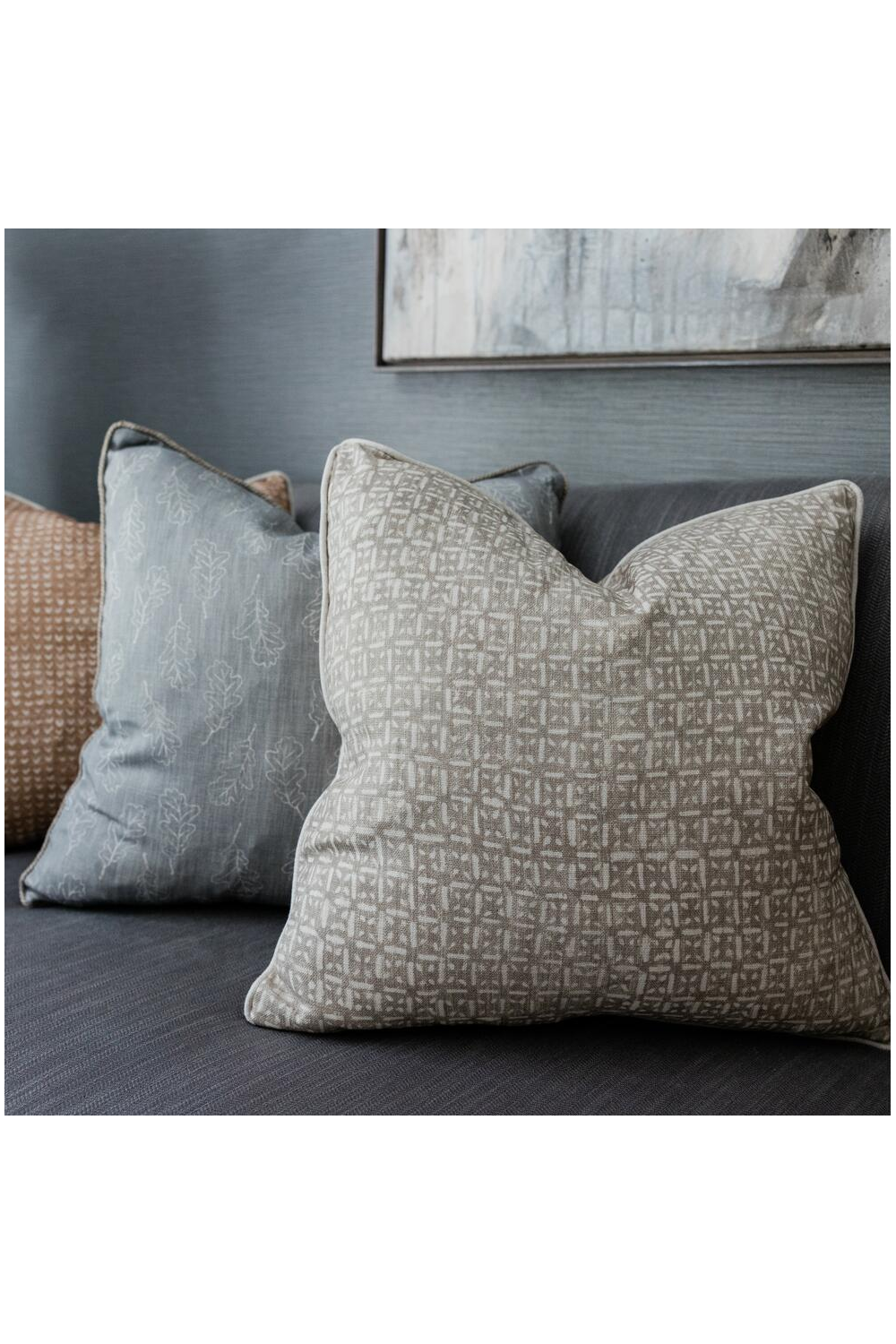 Batik Print Cushion | Andrew Martin Nest | Oroa.com