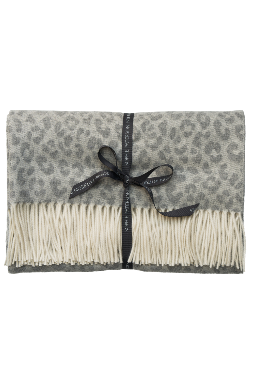 Animal Print Wool Throw | Andrew Martin Wildcat | Oroa.com