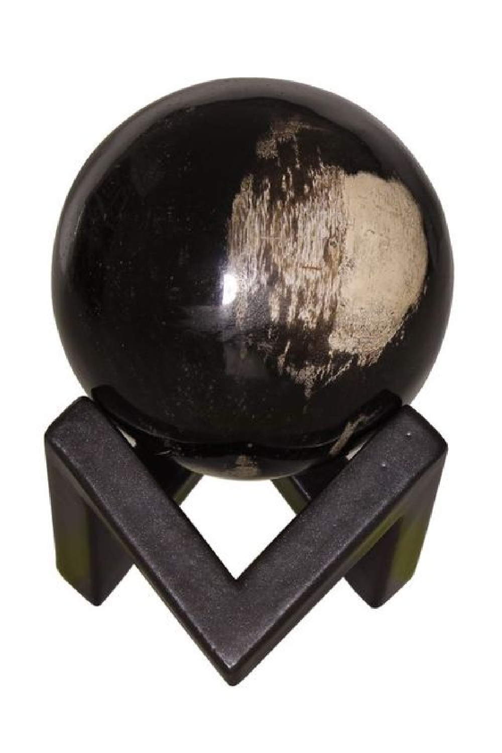 Petrified Wood Decorative Sphere | Andrew Martin | Oroa.com