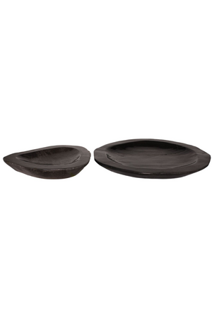 Dark Petrified Wood Tray | Andrew Martin | Oroa.com