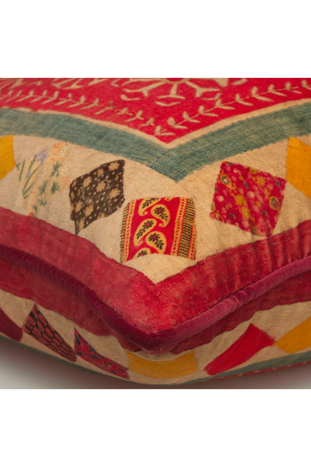 Bohemian Cushion With Piping | Andrew Martin Courtyard | Oroa.com