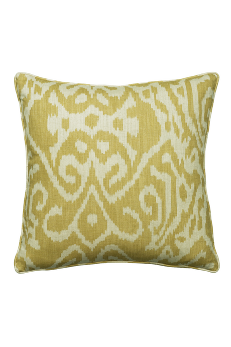 Ikat Patterned Pillow | Andrew Martin Otter | Oroa.com