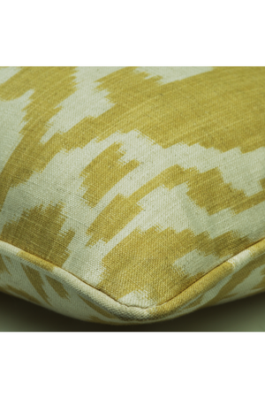 Ikat Patterned Pillow | Andrew Martin Otter | Oroa.com