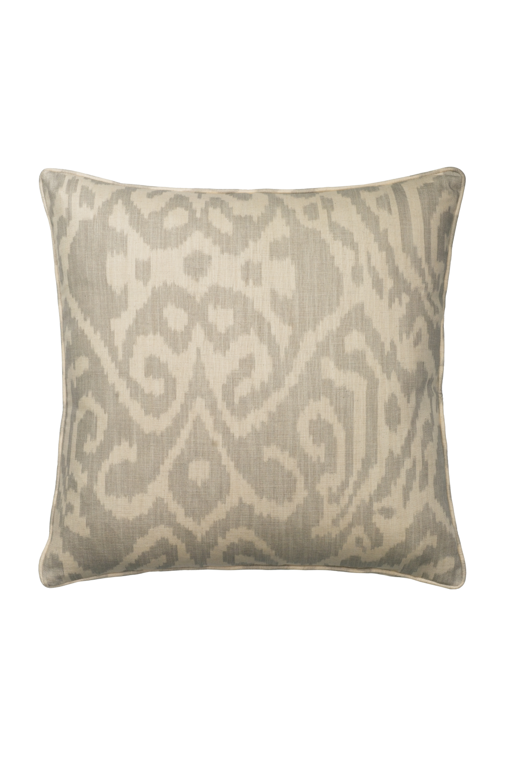 Ikat Patterned Pillow | Andrew Martin Otter | Oroa.com