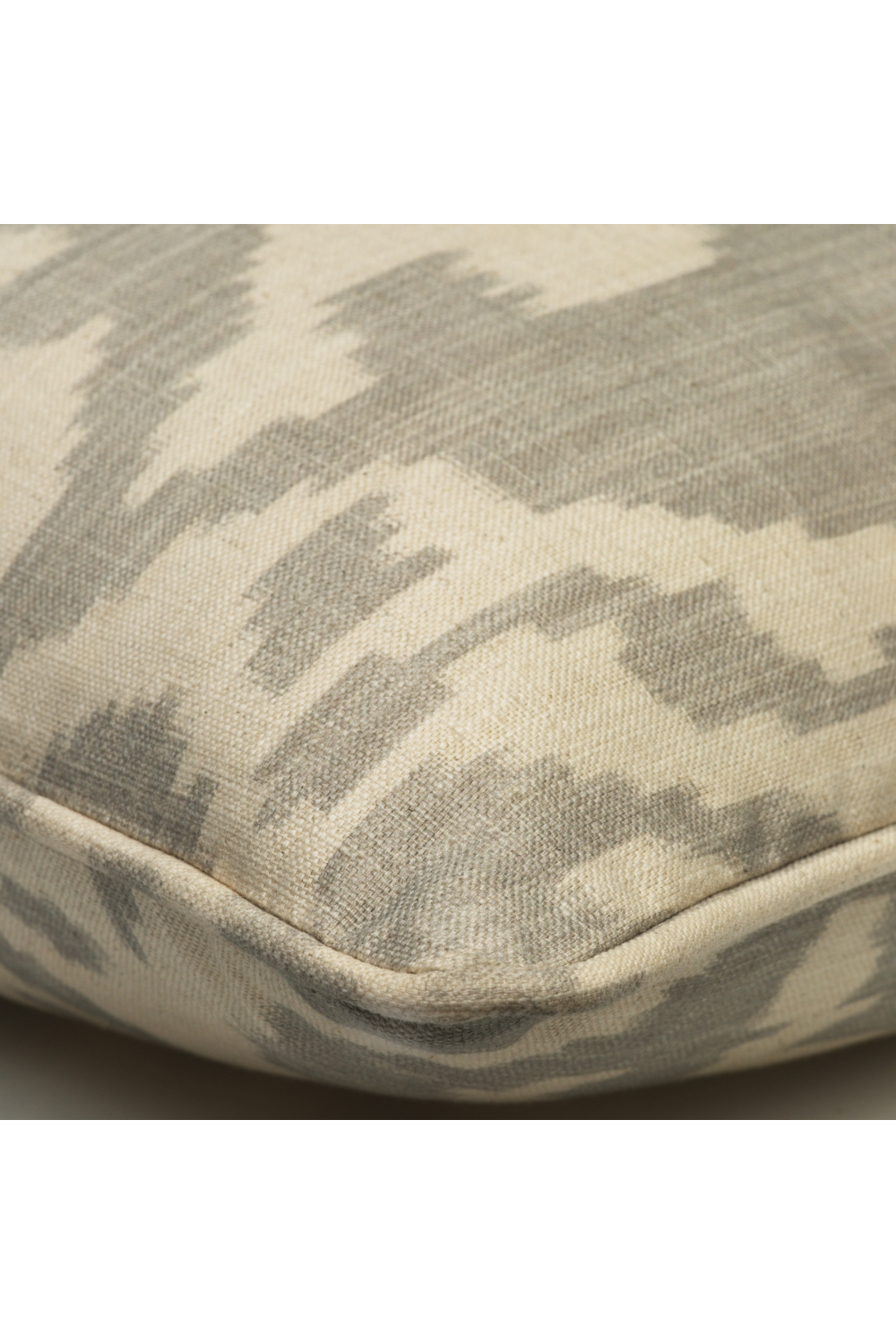 Ikat Patterned Pillow | Andrew Martin Otter | Oroa.com