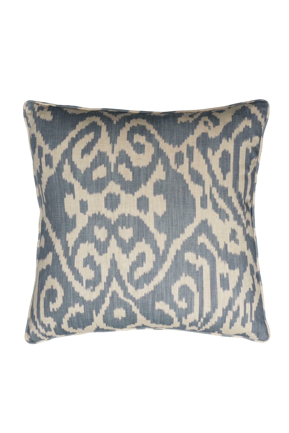 Ikat Patterned Pillow | Andrew Martin Otter | Oroa.com