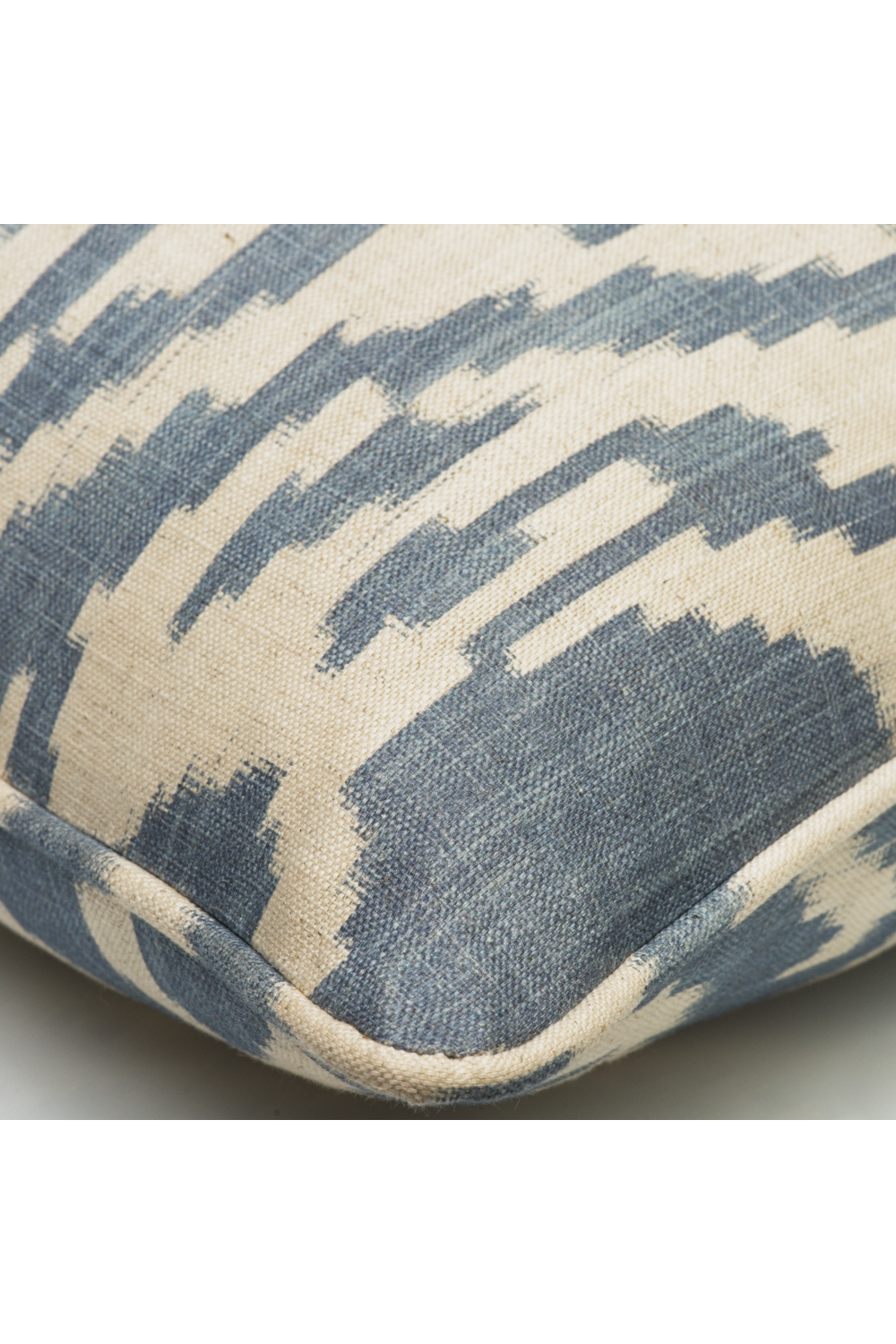 Ikat Patterned Pillow | Andrew Martin Otter | Oroa.com