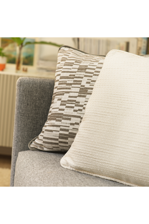 Neutral-Toned Cushion | Andrew Martin Rib | Oroa.com
