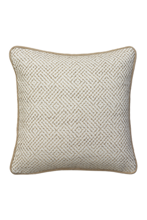 Geometric Patterned Cushion | Andrew Martin Driftwood | Oroa.com