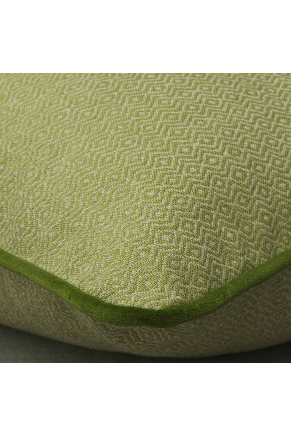 Velvet Piping Cushion | Andrew Martin Riverbank | Oroa.com