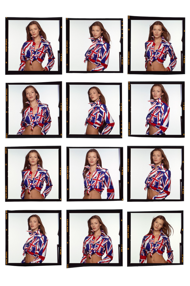 Fashion Model Photographic Artwork | Andrew Martin Lady Britannia - Kate Moss | Oroa.com