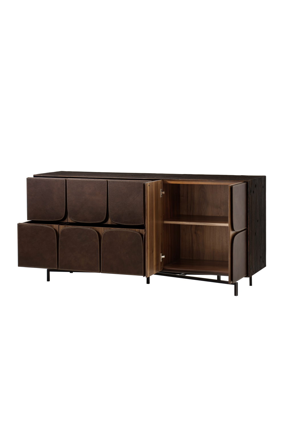 Mid-Century Leather Sideboard | Andrew Martin Miles | OROA