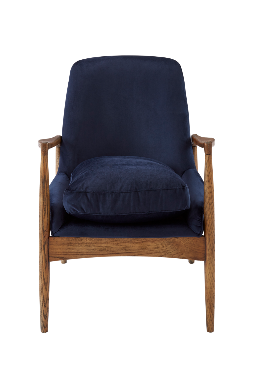 Blue Velvet Armchair | Andrew Martin Crispin | OROA