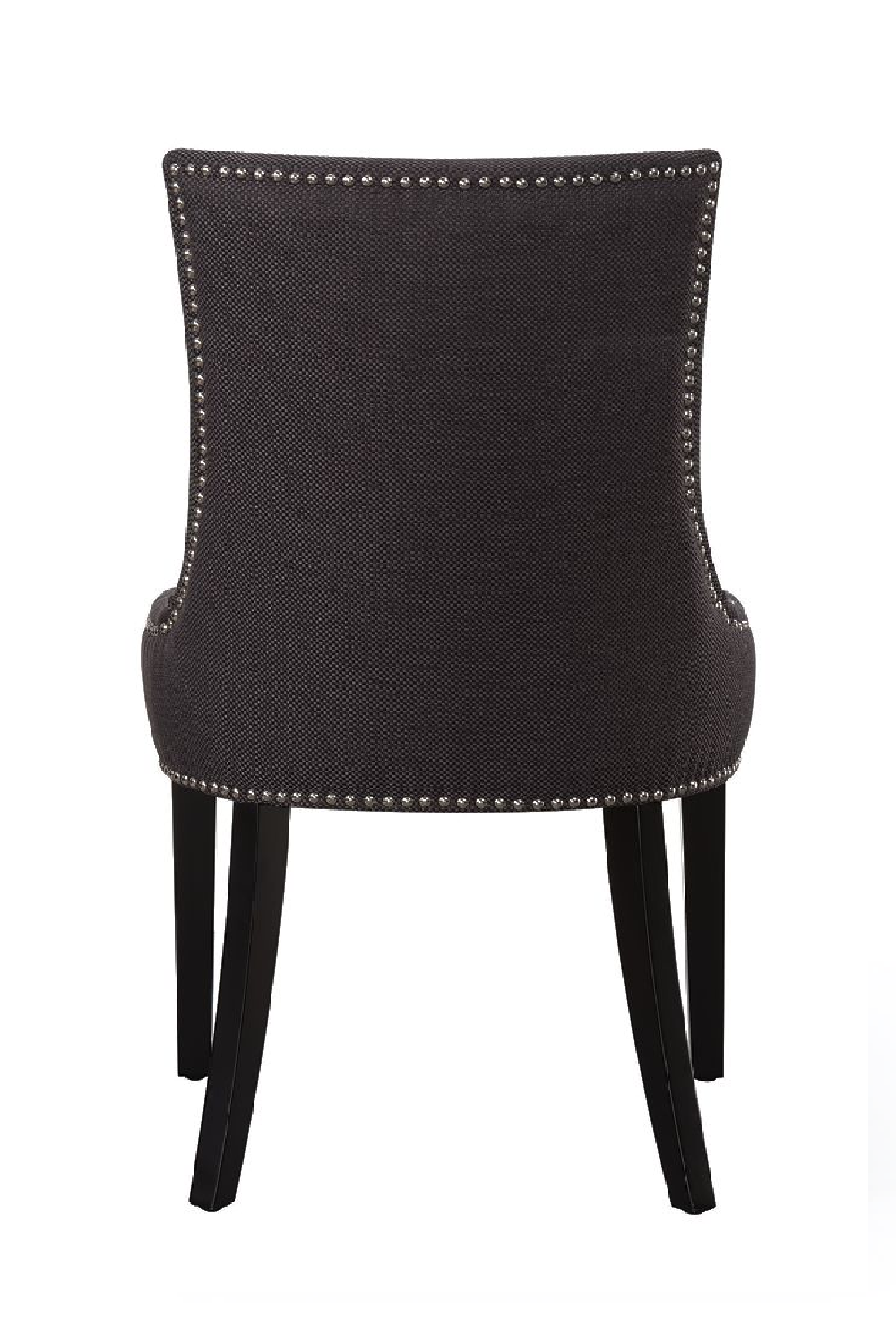 Black Scooped Back Dining Chair | Andrew Martin Theodore | OROA