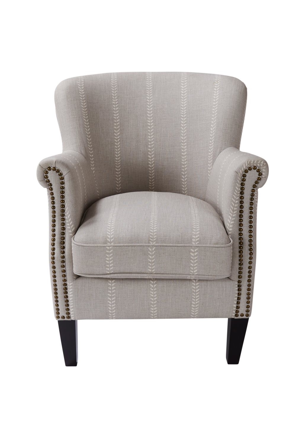 Stone Gray Fishtail Accent Chair | Andrew Martin Greyhound | OROA