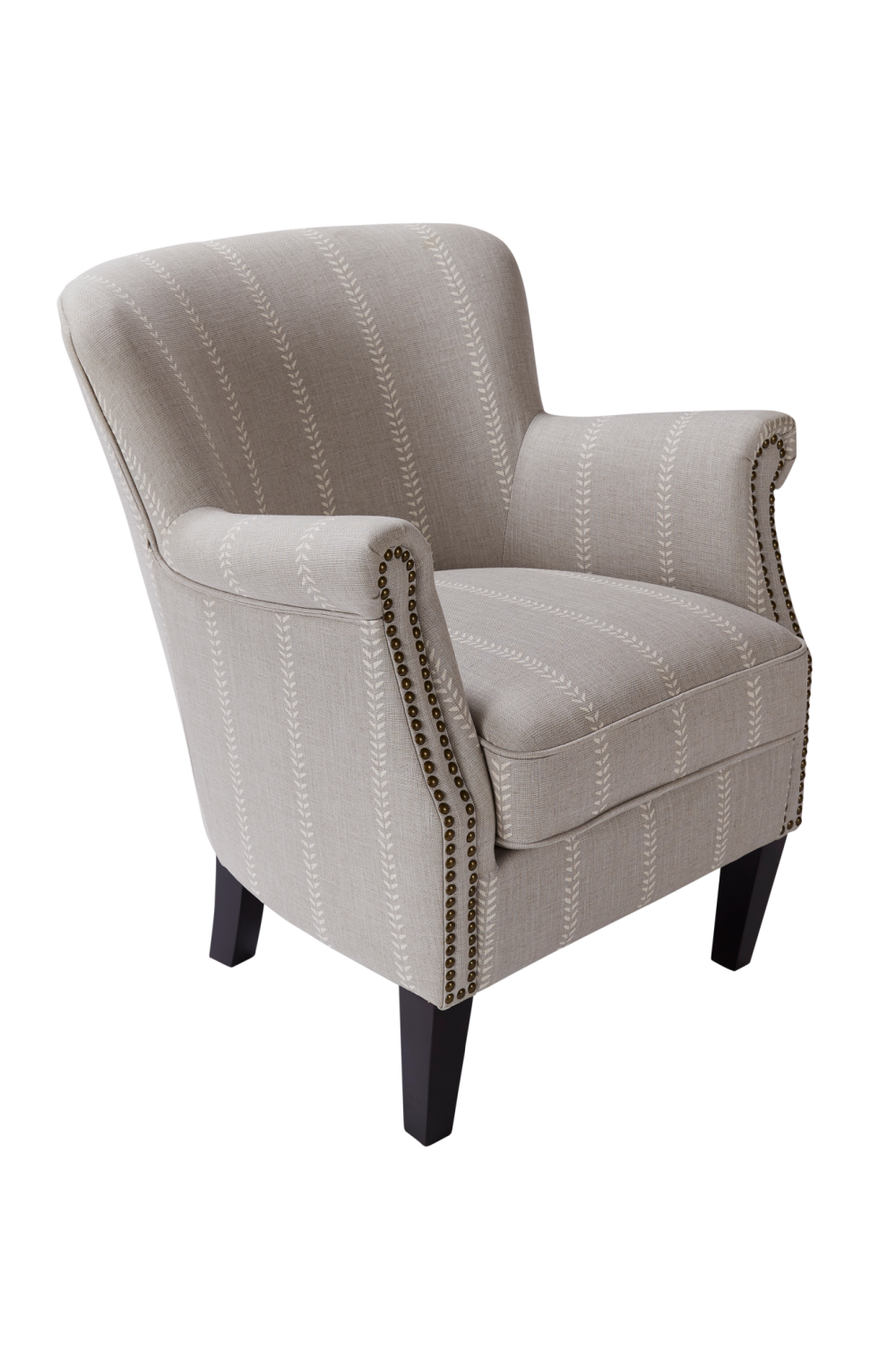 Stone Gray Fishtail Accent Chair | Andrew Martin Greyhound | OROA